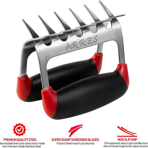 Meat Shredder & Claws Stainless Steel BBQ New - Picture 8 of 8